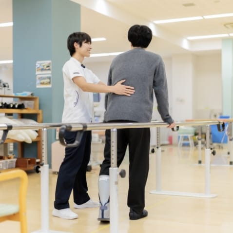 リハビリをしている様子