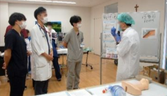 【事務局ブログ】輪状甲状間膜切開研修を実施しました。